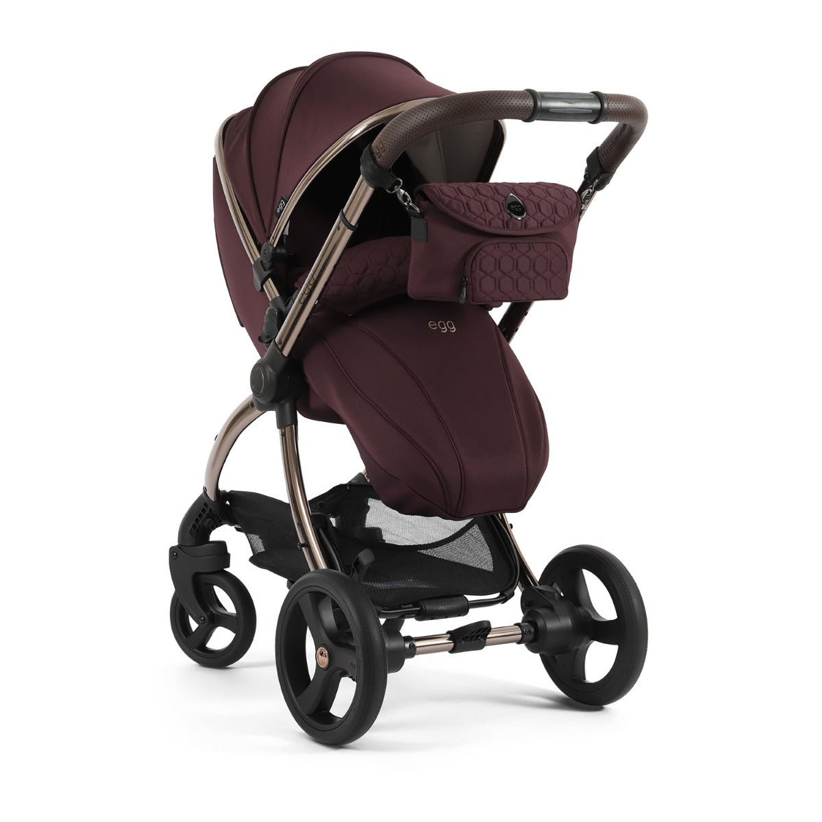 Egg 3 Luxury Maxi-Cosi Cabriofix i-Size Travel System Bundle - Mulberry 38