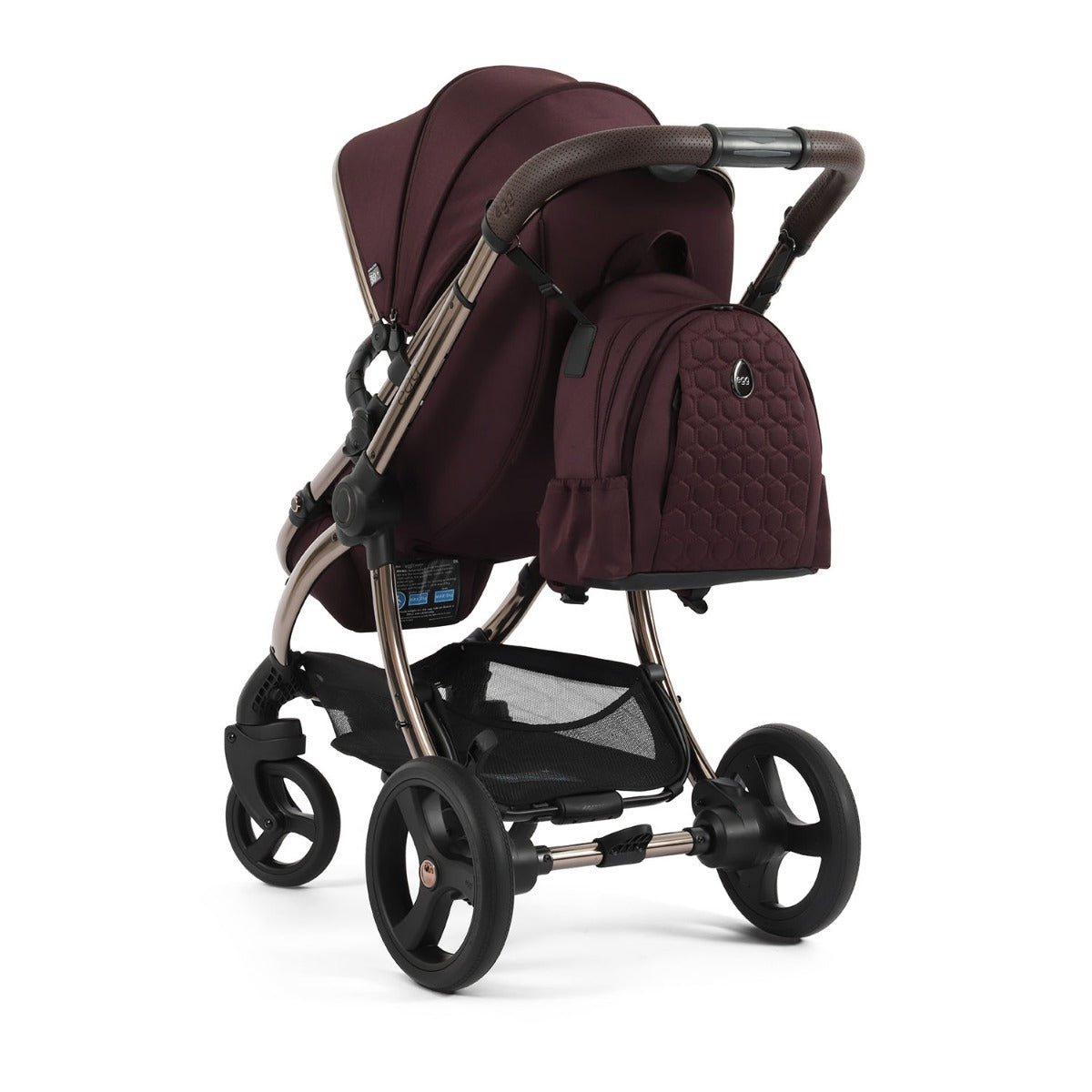 Egg 3 Luxury Shell i-Size Travel System Bundle - Mulberry 40