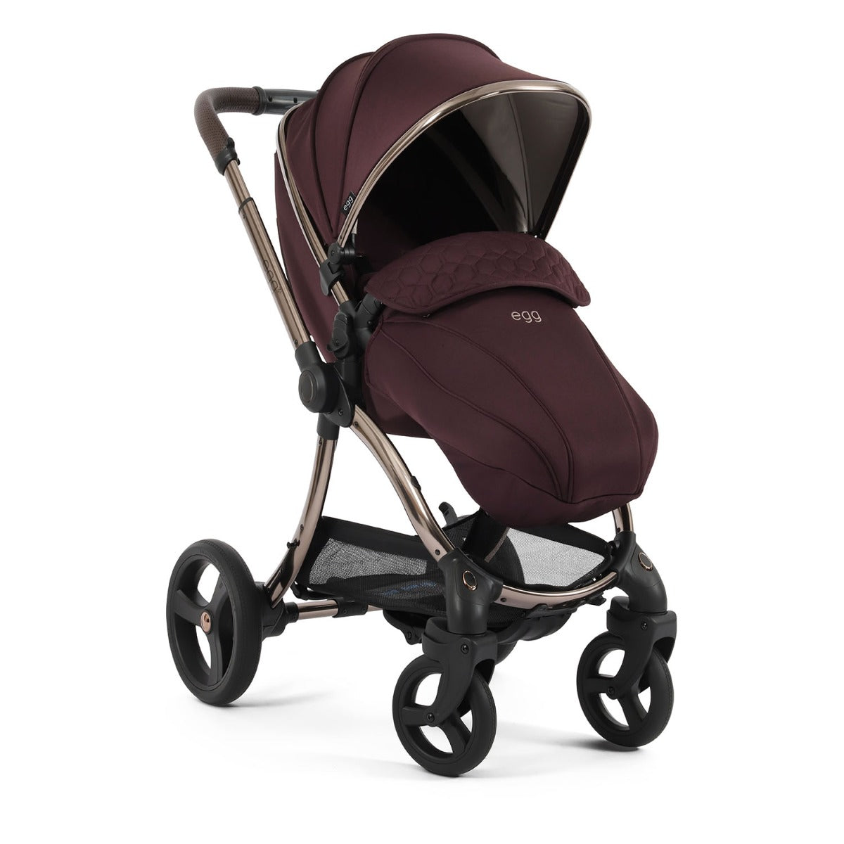Egg 3 Stroller and Carrycot - Mulberry 43