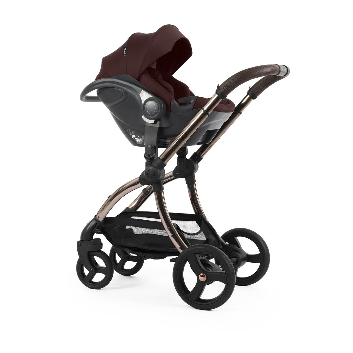 Egg 3 Luxury Shell i-Size Travel System Bundle - Mulberry 44