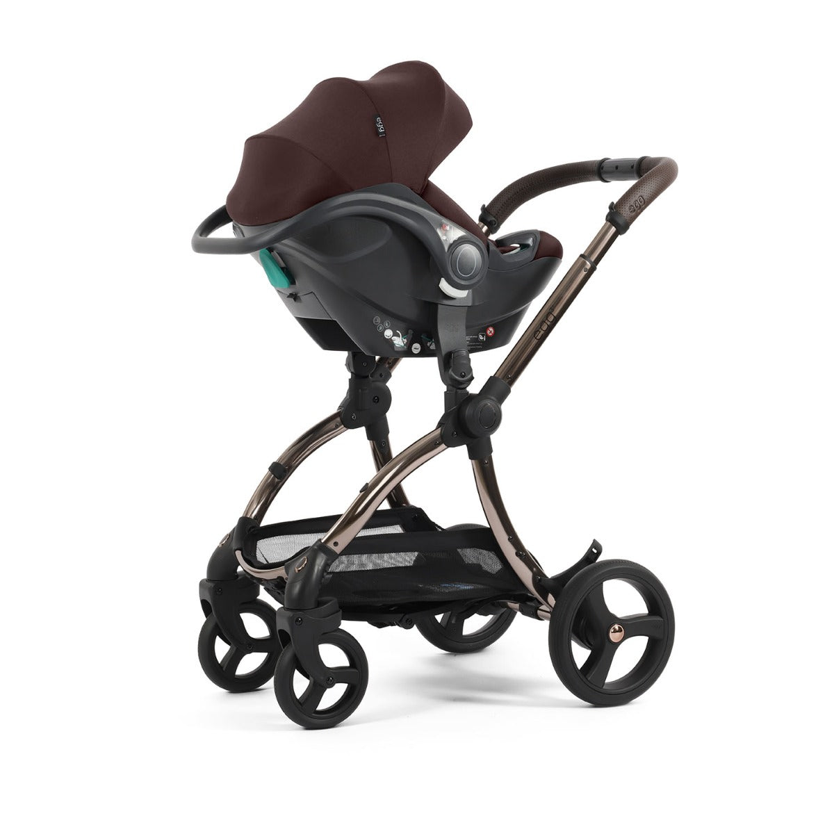 Egg 3 Luxury Shell i-Size Travel System Bundle - Mulberry 46