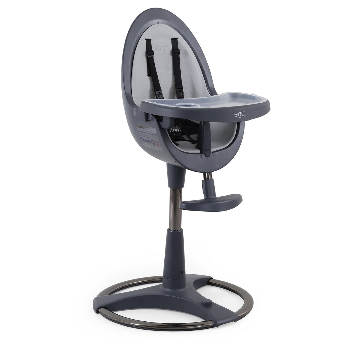 Egg Home Highchair - Grey 20