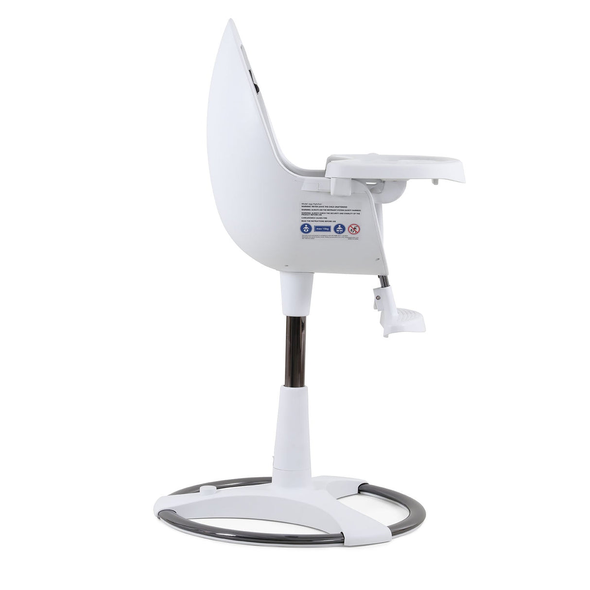 Egg Home Highchair - White 3