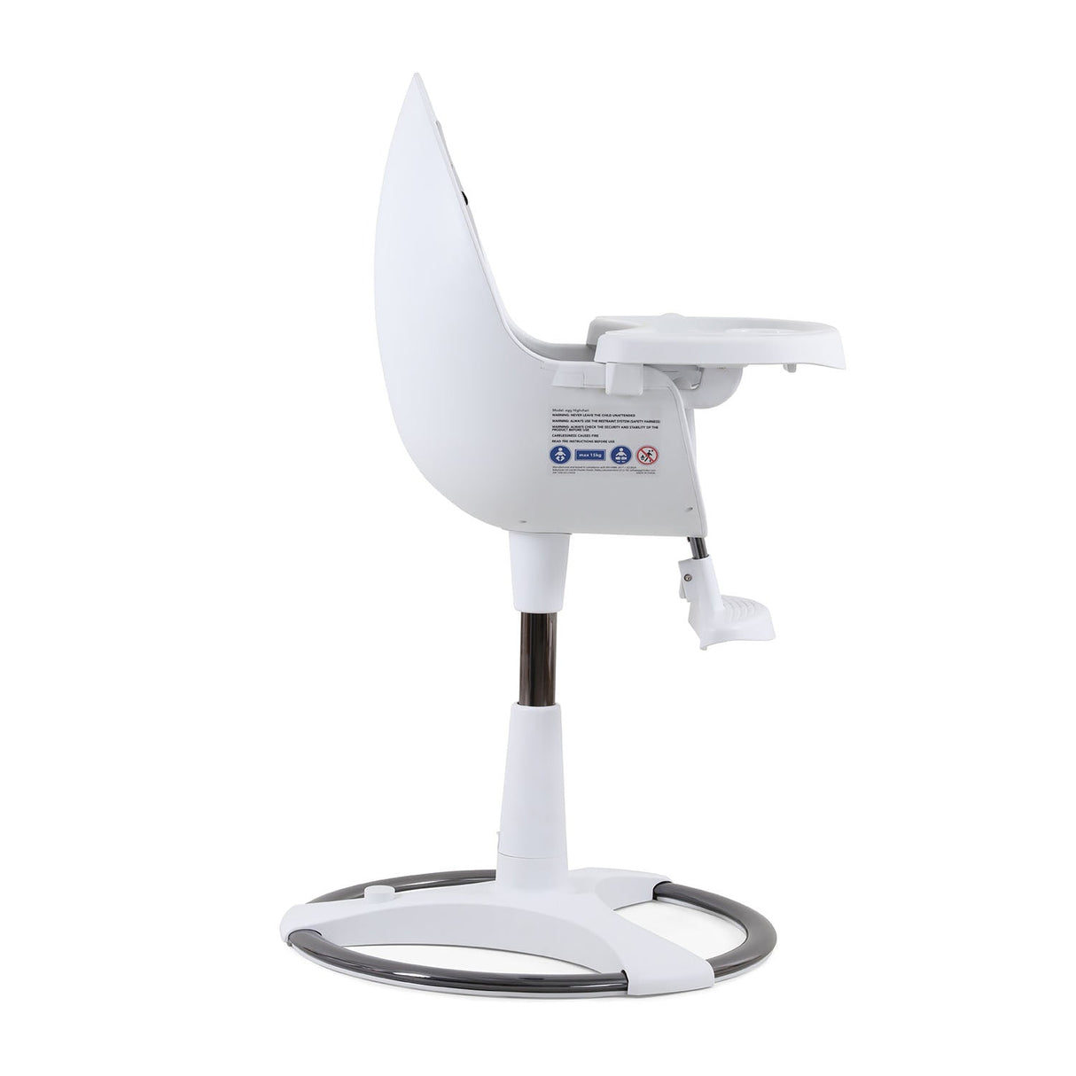 Egg Home Highchair - White 8