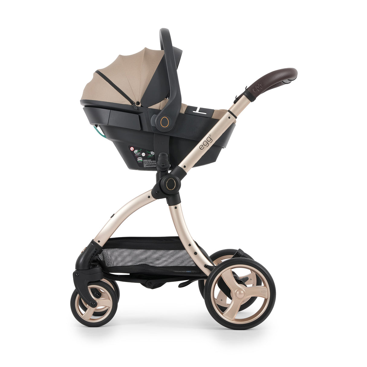 Egg Shell 360 i-Size Car Seat - Feather