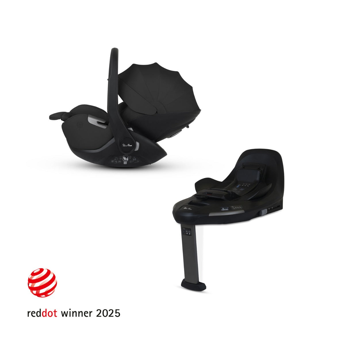 Silver Cross Glide Plus 360 Infant Car Seat & Base Plus 360 - Iconic Black 5