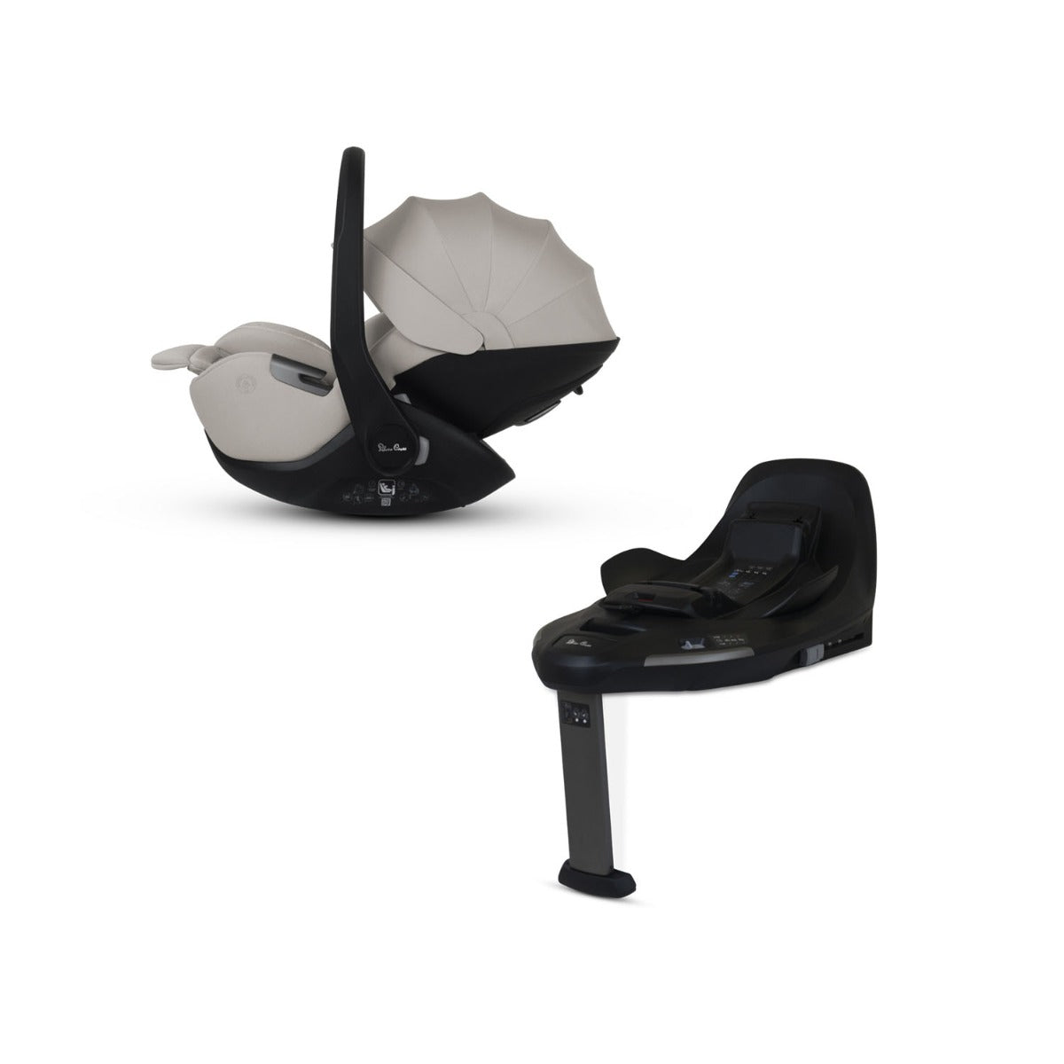 Silver Cross Glide Plus 360 Infant Car Seat & Base Plus 360 - Natural Taupe 1