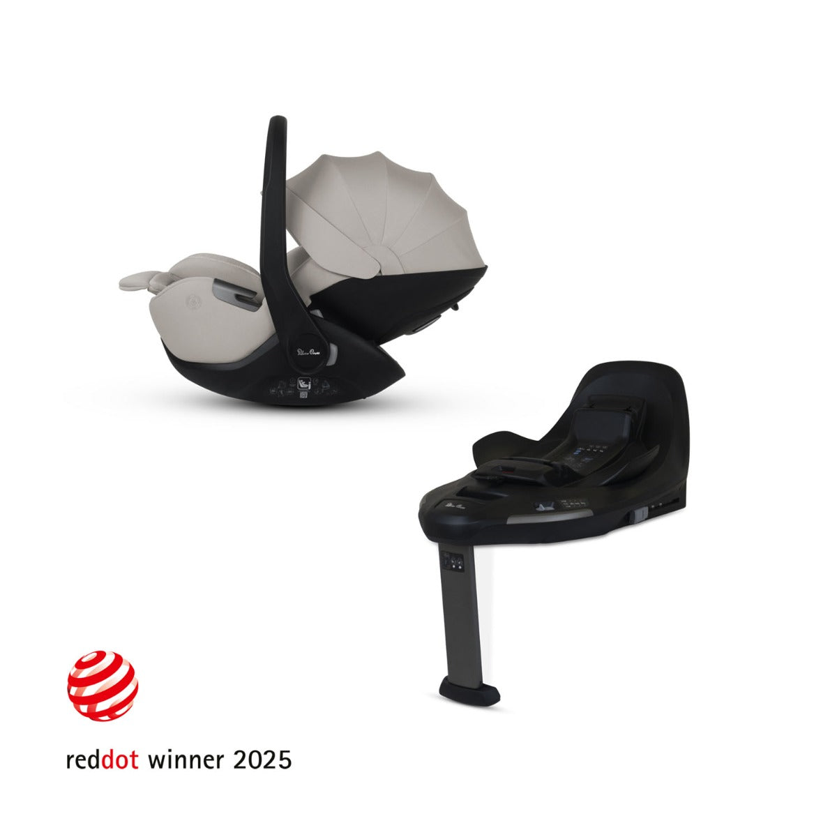 Silver Cross Glide Plus 360 Infant Car Seat & Base Plus 360 - Natural Taupe 5