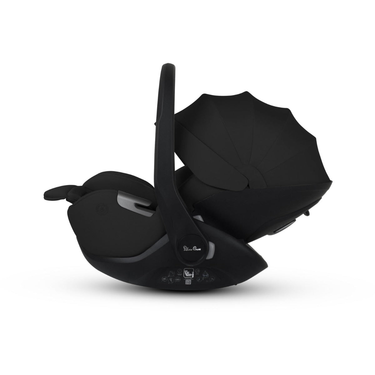 Silver Cross Glide Plus 360 Infant Car Seat - Iconic Black 1