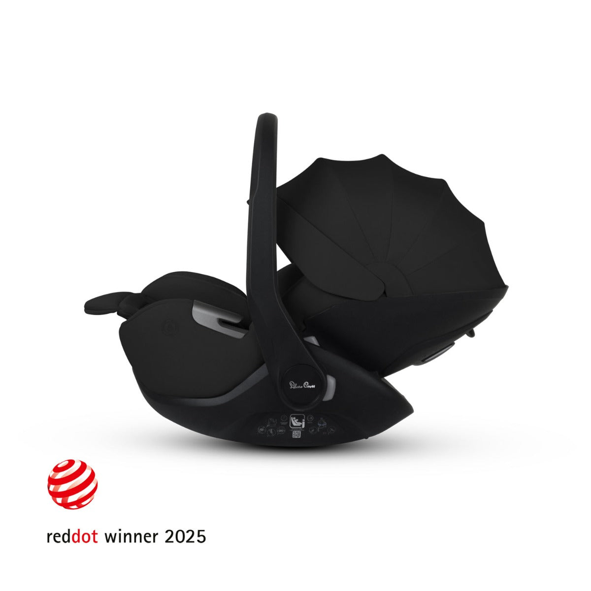 Silver Cross Glide Plus 360 Infant Car Seat - Iconic Black 5