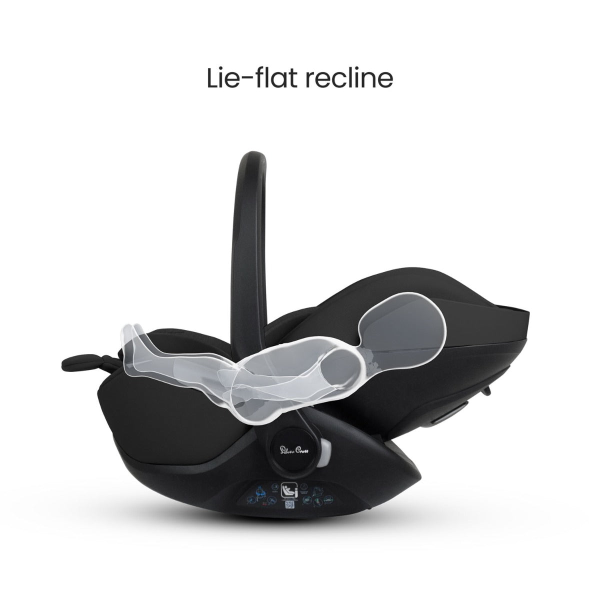 Silver Cross Glide Plus 360 Infant Car Seat - Iconic Black 9