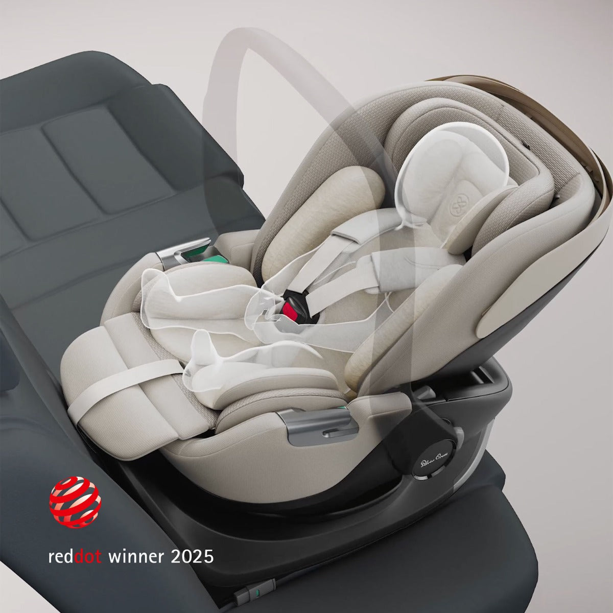 Silver Cross Glide Plus 360 Infant Car Seat - Iconic Black 11