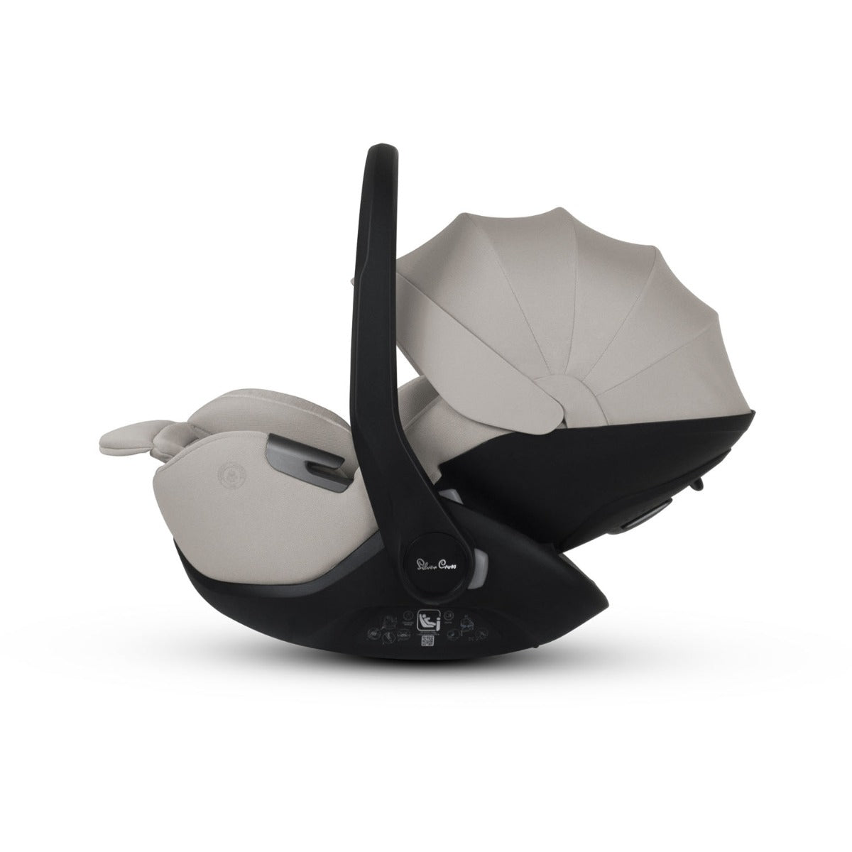 Silver Cross Glide Plus 360 Infant Car Seat - Natural Taupe 1