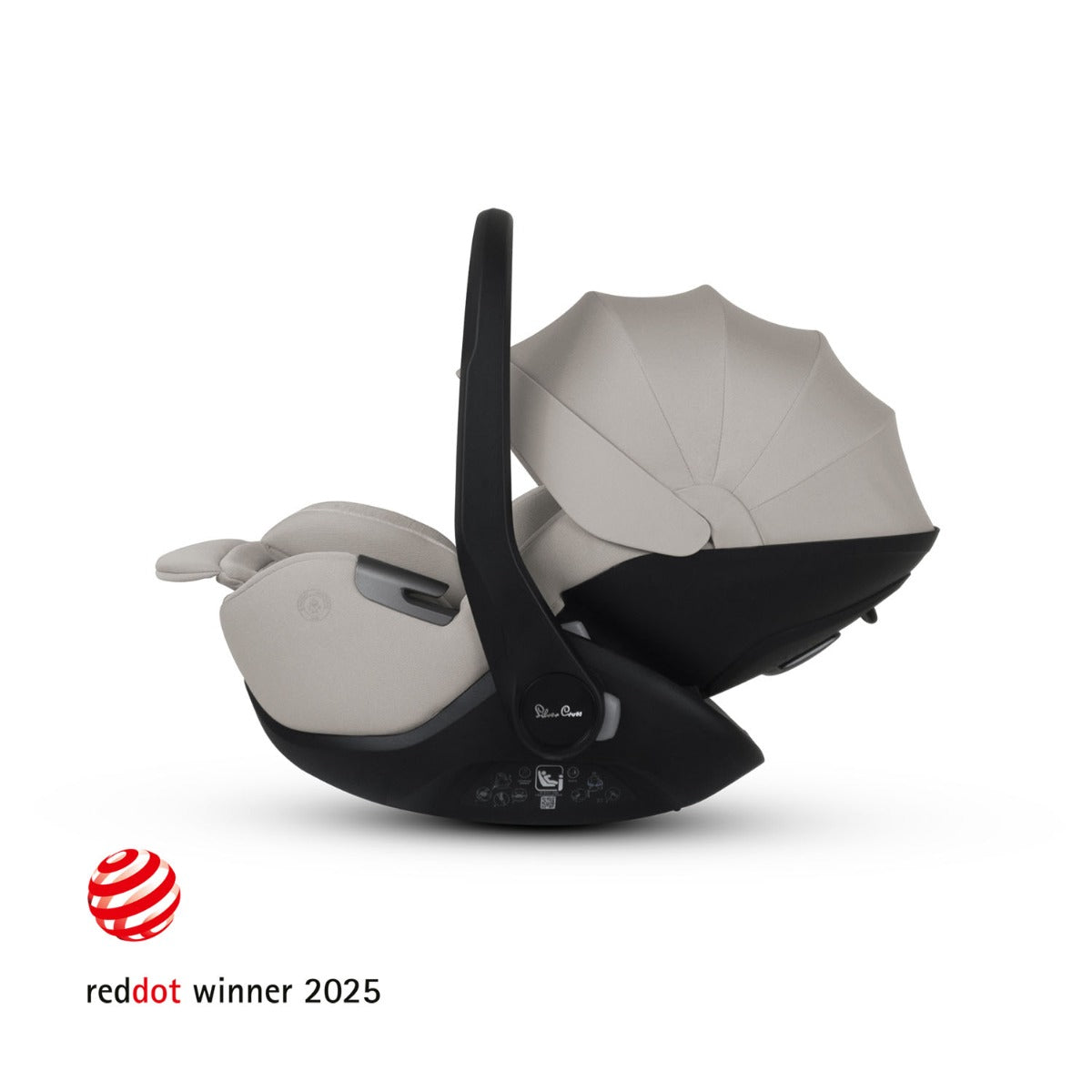 Silver Cross Glide Plus 360 Infant Car Seat - Natural Taupe 5