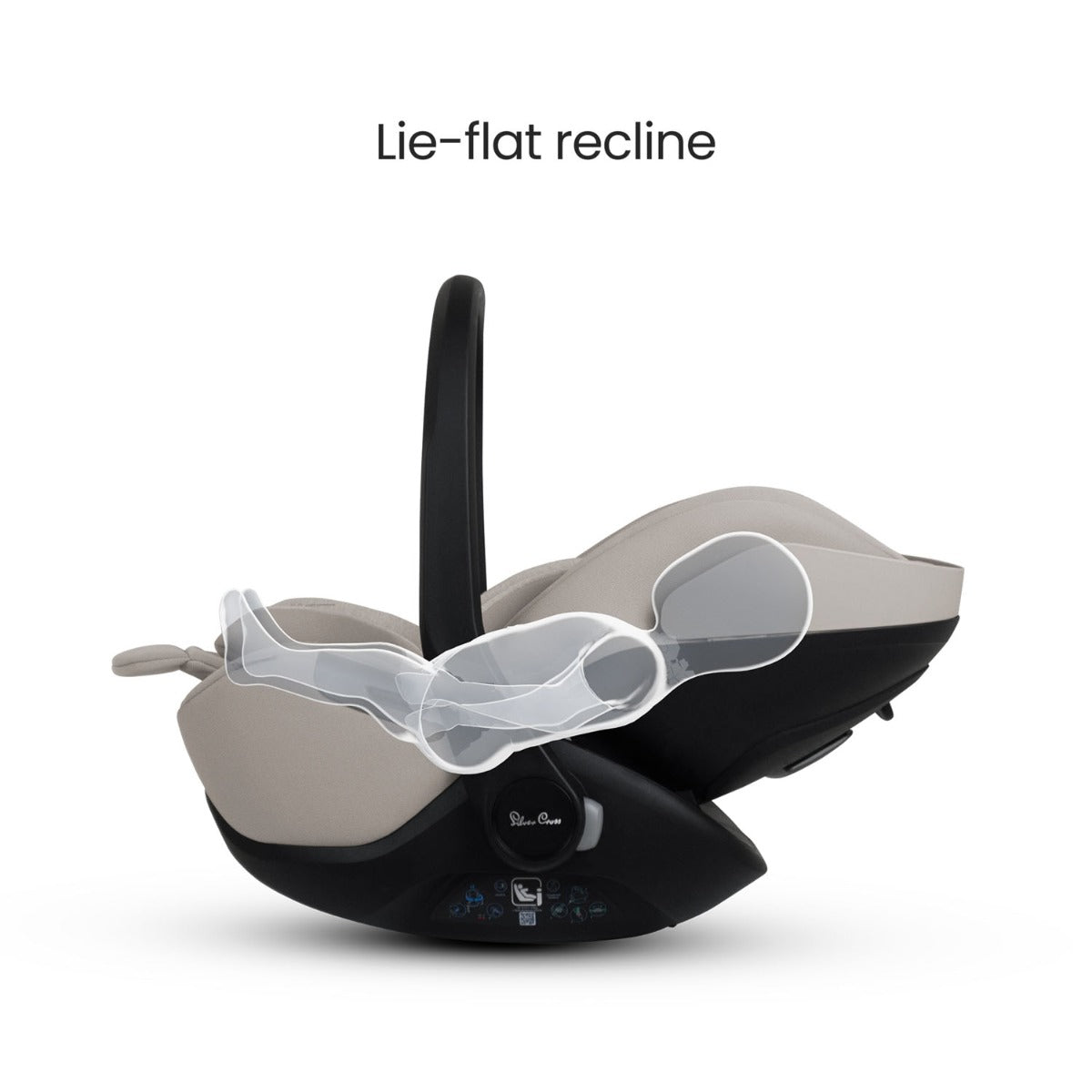 Silver Cross Glide Plus 360 Infant Car Seat - Natural Taupe 9