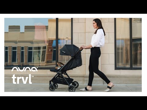 Nuna TRVL Compact Stroller with Raincover & Travel Bag - Hazelwood 4