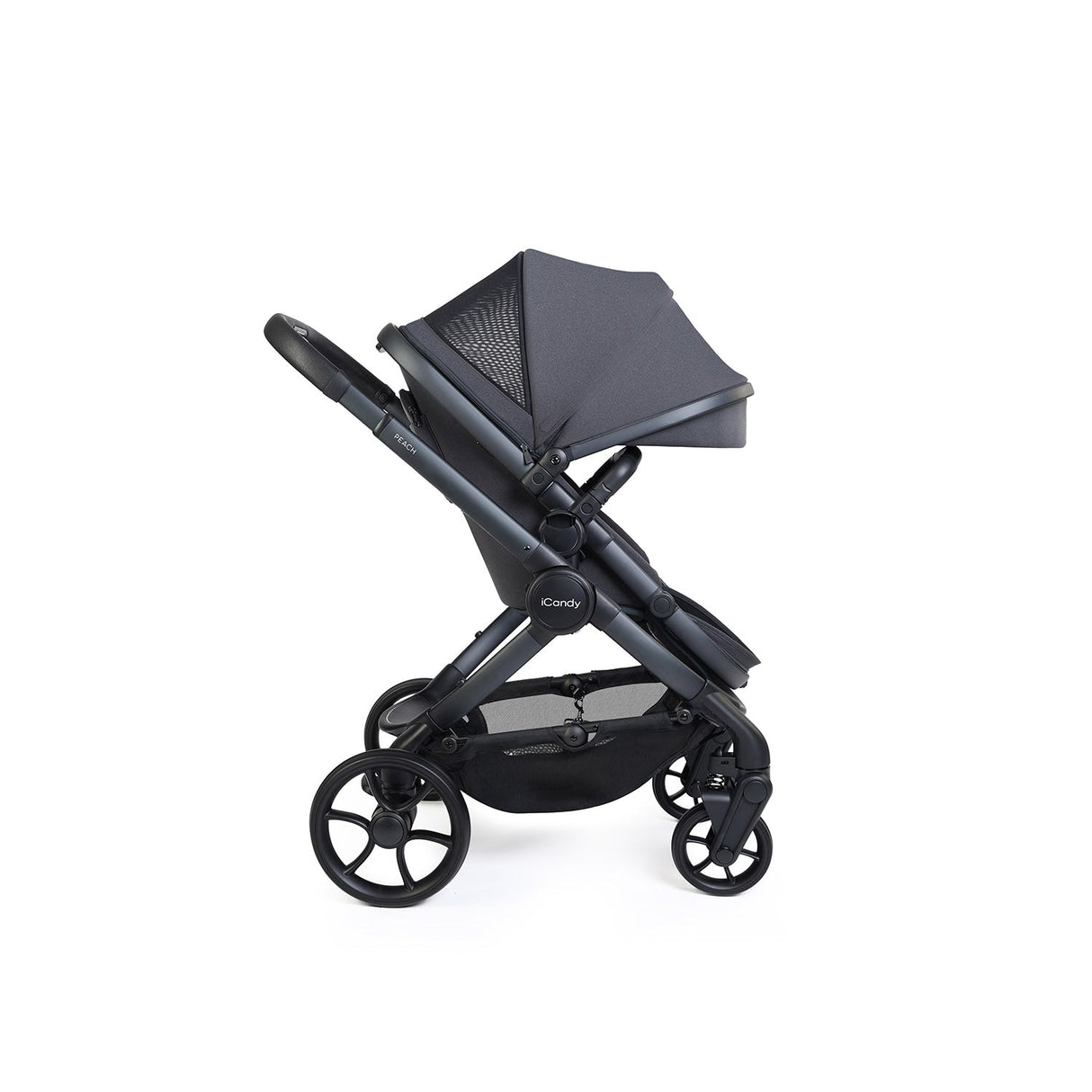 iCandy Peach 8 Maxi-Cosi Pebble 360 Pro 2 Car Seat & Base Bundle - Grey