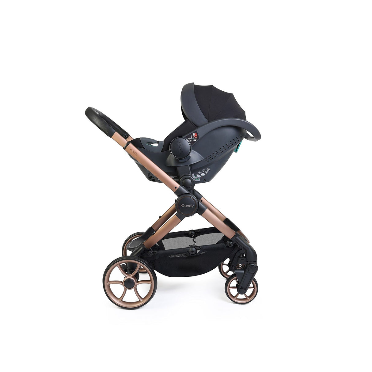 iCandy Peach 8 Editions Cocoon 360 Car Seat & Base Bundle - Pecan