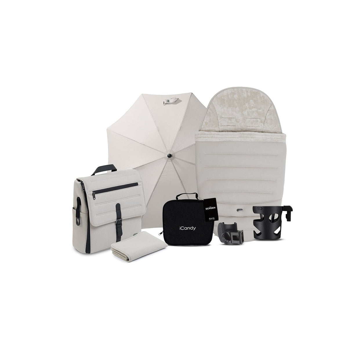 iCandy Peach 8 Cocoon 360 Car Seat & Base Bundle - Taupe