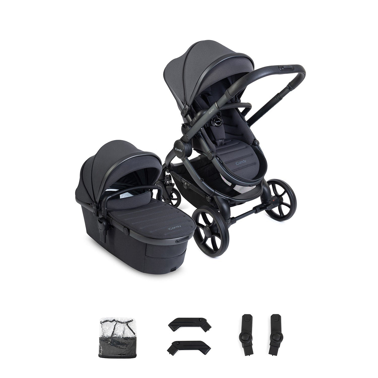 iCandy Peach 8 Pushchair & Carrycot Combo - Grey