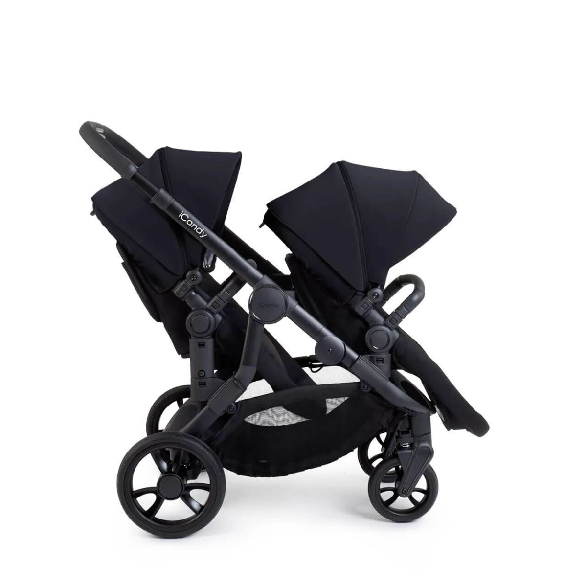 iCandy Orange 4 Double Pushchair with Complete Accessory Bundle - Black Edition 8
