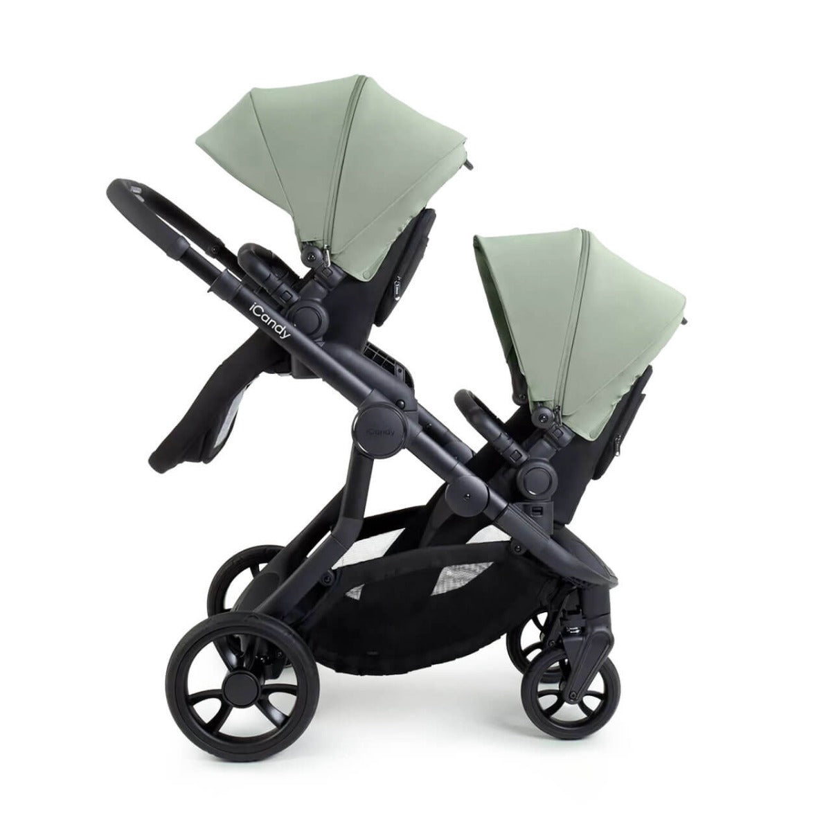 iCandy Orange 4 Twin Pushchair with Complete Accessory Bundle - Pistachio 6