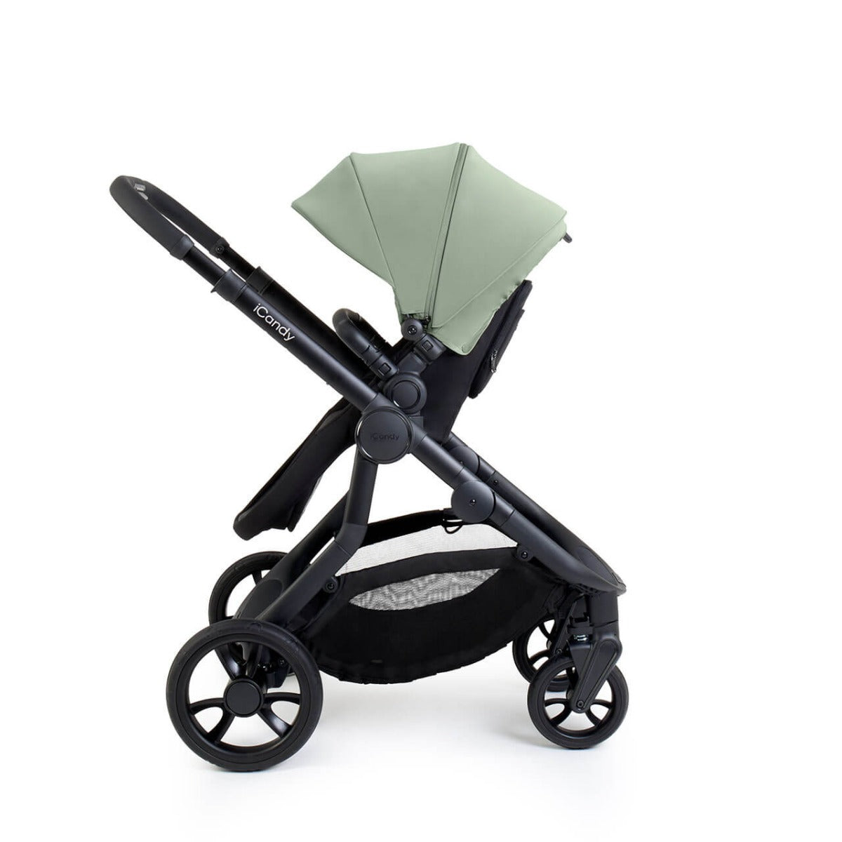 iCandy Orange 4 Travel System Bundle with Maxi-Cosi Cabriofix i-Size & Base - Pistachio 3