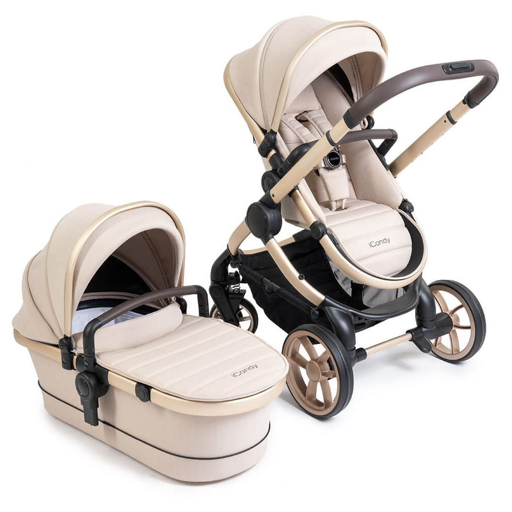 iCandy Peach 7 Complete Pushchair & Accessories Bundle - Biscotti 2