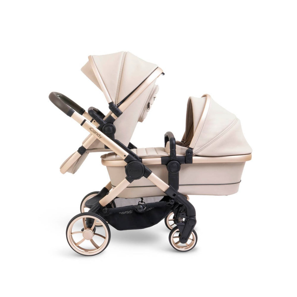 iCandy Peach 7 Twin Pushchair - Biscotti 3