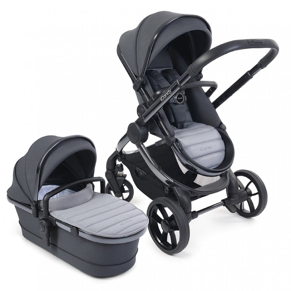 iCandy Peach 7 Travel System Bundle with Cybex Cloud T iSize Car Seat & Base - Truffle 4