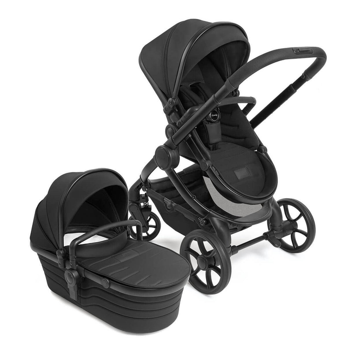 iCandy Peach 7 STUDIO Travel System Bundle with Maxi-Cosi Pebble 360 Pro2 Car Seat & Base - Zenith 20