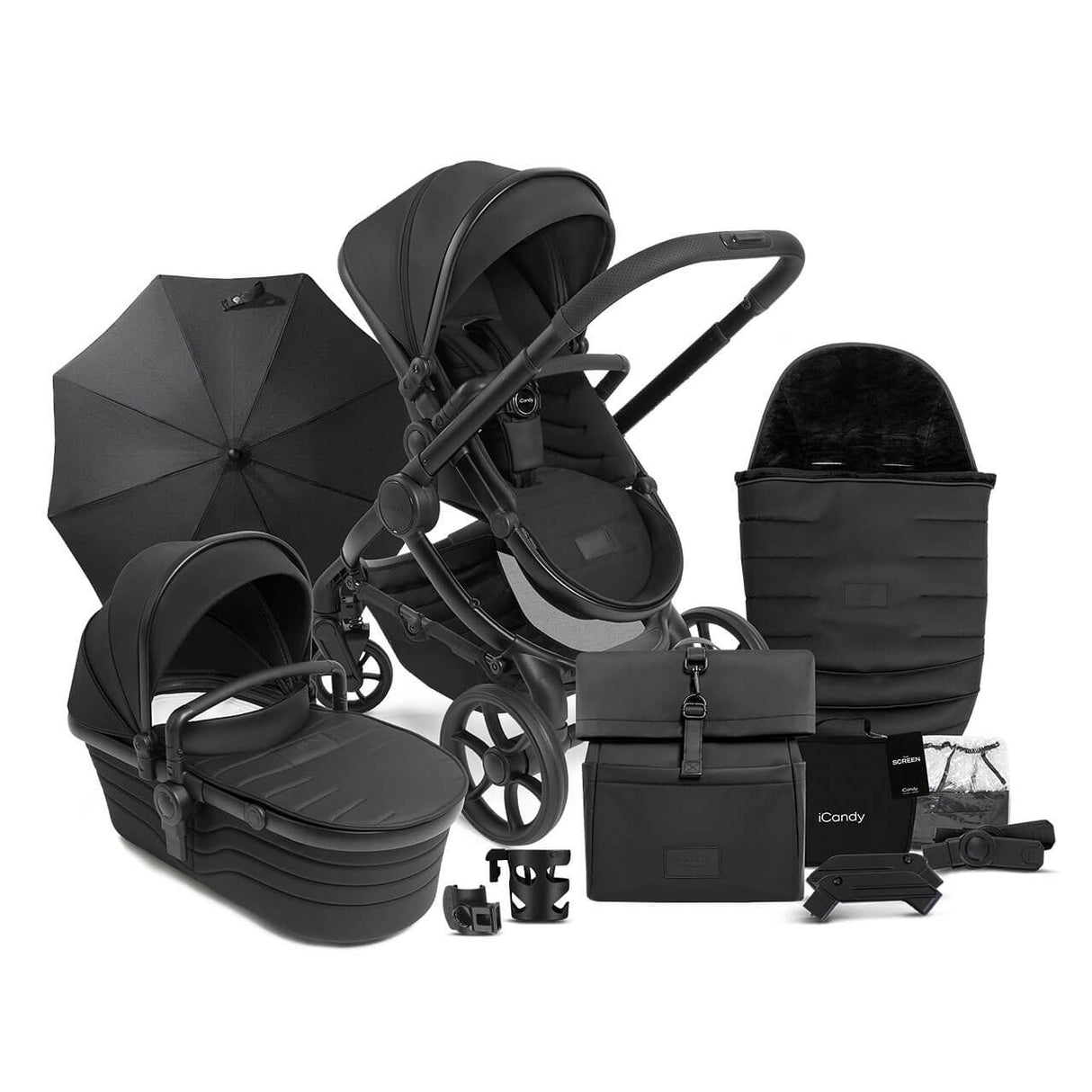 iCandy Peach 7 STUDIO Complete Pushchair & Accessories Bundle - Zenith 1