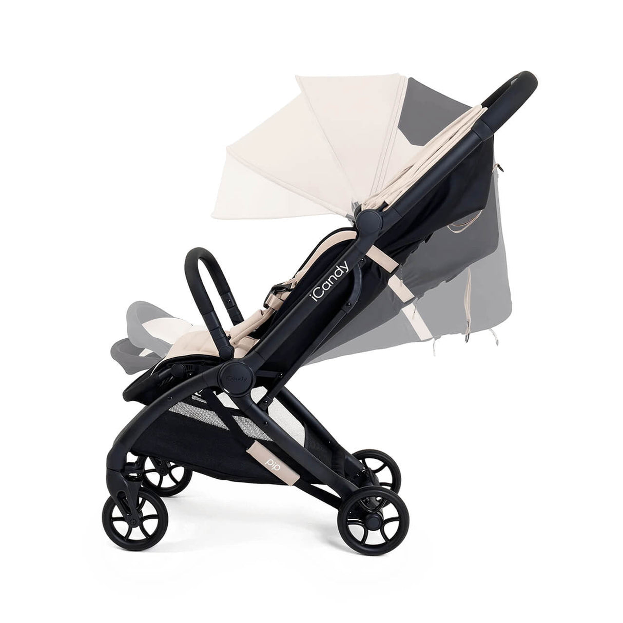 iCandy Pip Compact Stroller - Latte 5