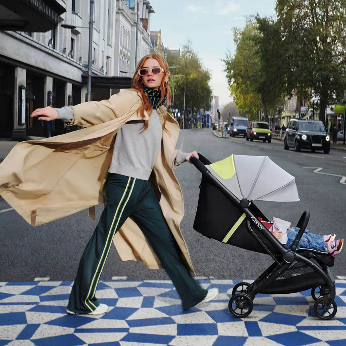 iCandy Pip Compact Stroller - Limestone 2