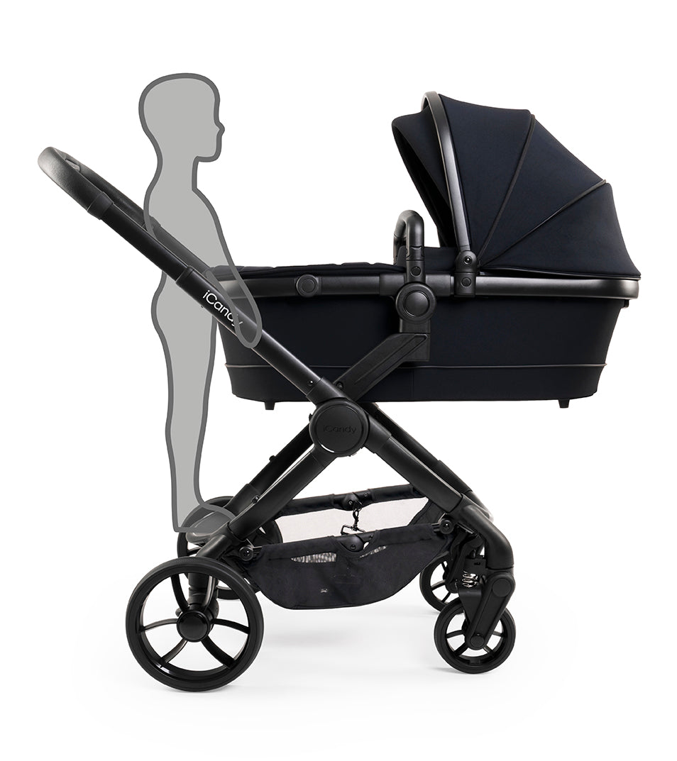 iCandy Peach 7 Double Pushchair - Black Edition 13
