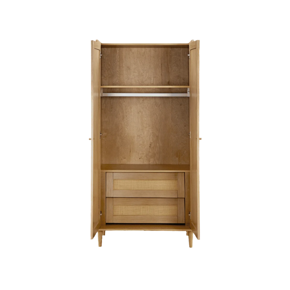 Tutti Bambini Japandi Wardrobe - Light Oak
