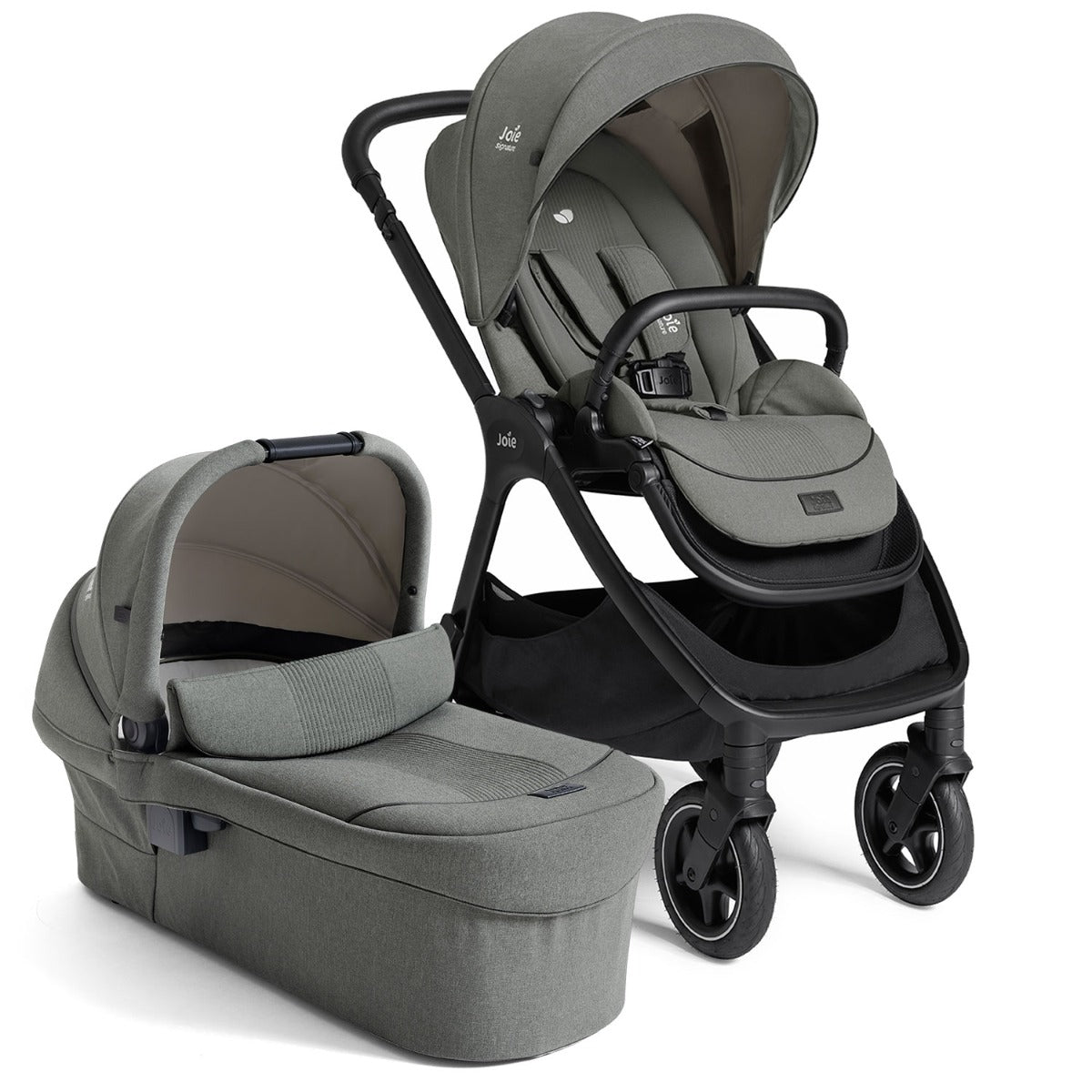 Joie Finiti Signature Flex Travel System with i-Level Recline - Evergreen 12