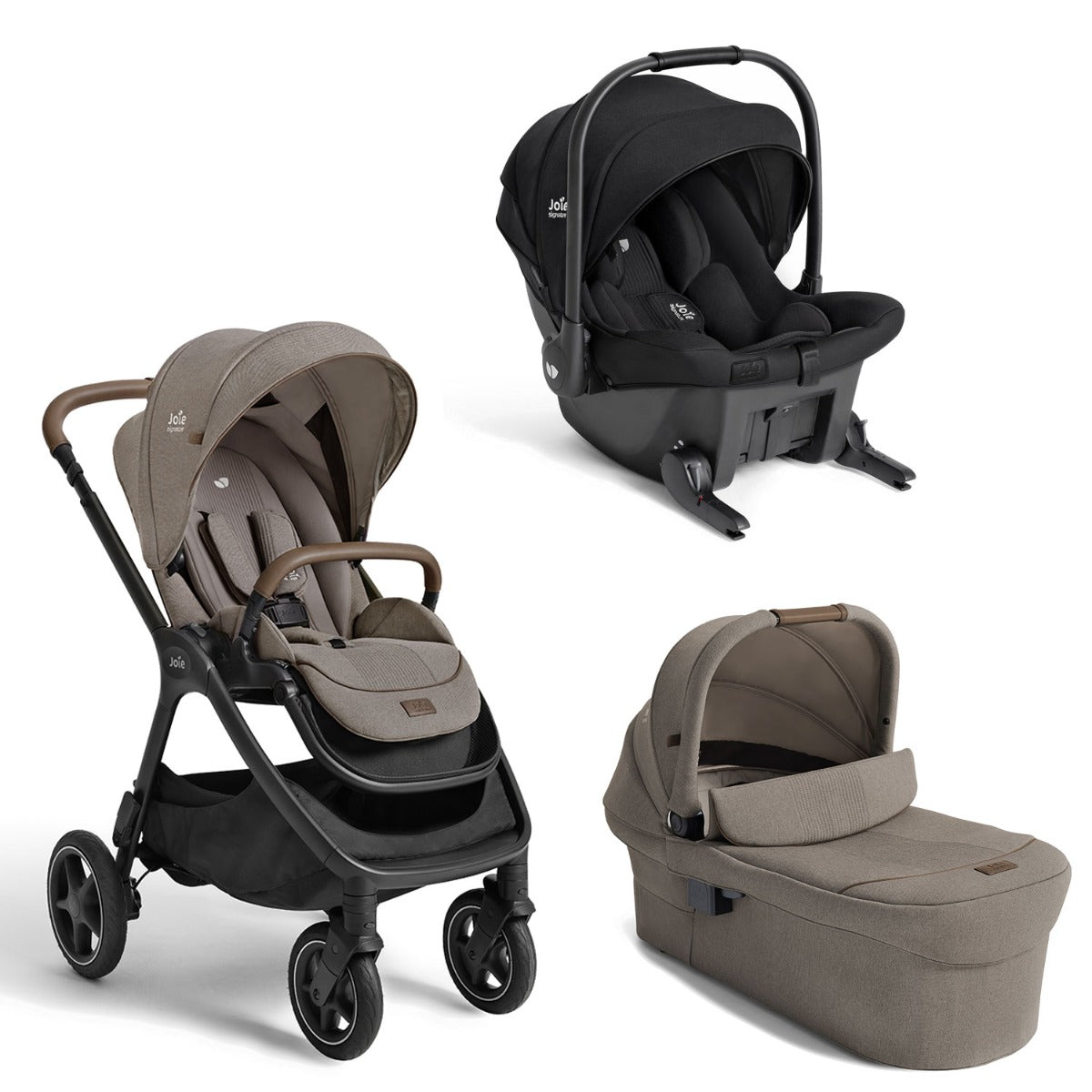 Joie Finiti Signature Flex Click & Go Travel System with Sprint - Maple 1