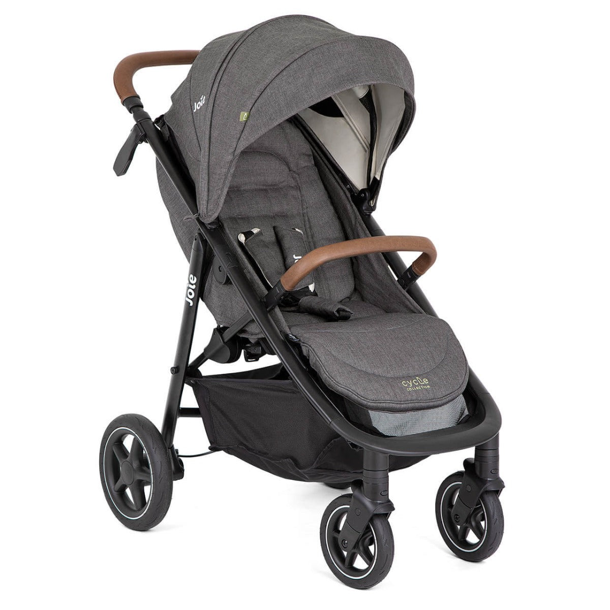 Joie MyTrax Pro Stroller - Shell Grey 1