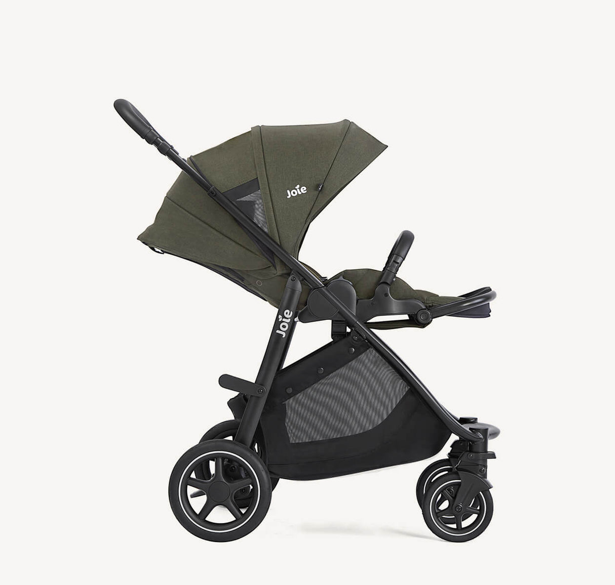 Joie Versatrax with Ramble XL Carrycot - Fern