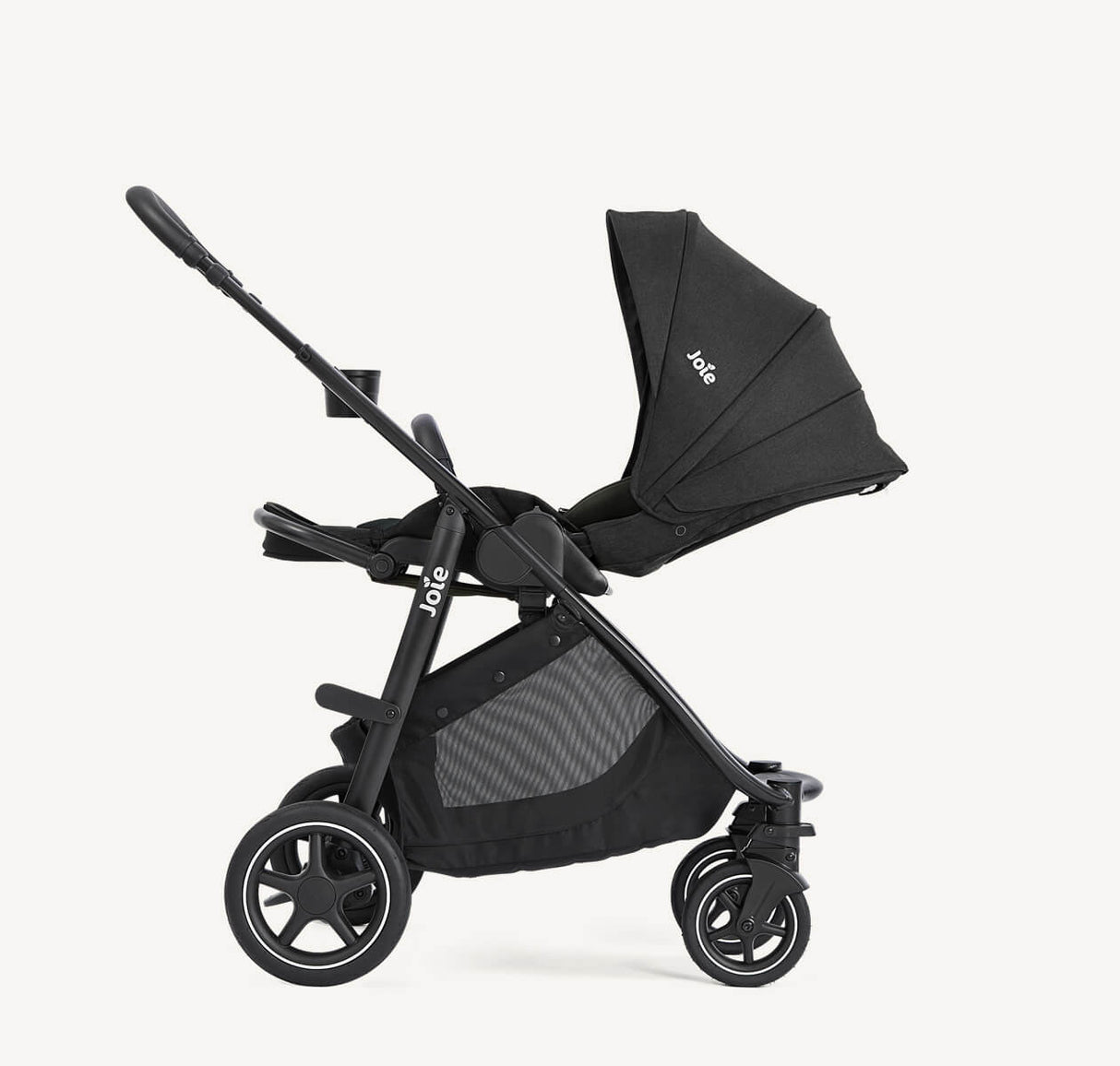 Joie Versatrax with Ramble XL Carrycot - Raven