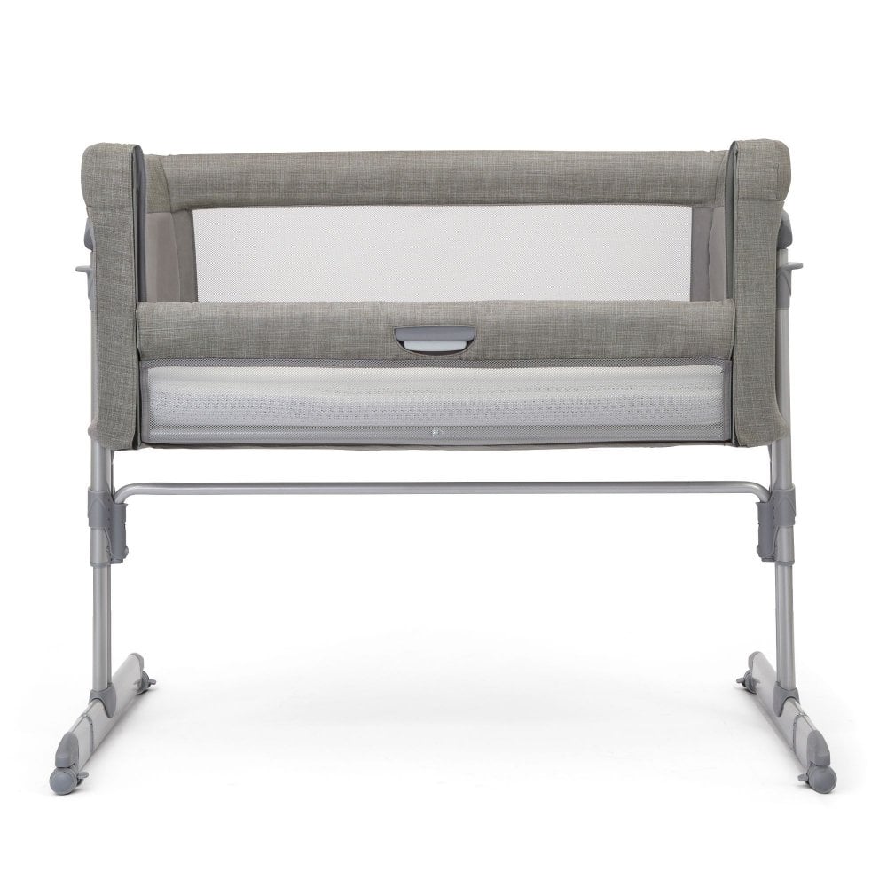 Joie Roomie Glide Bedside Crib - Foggy Grey 4