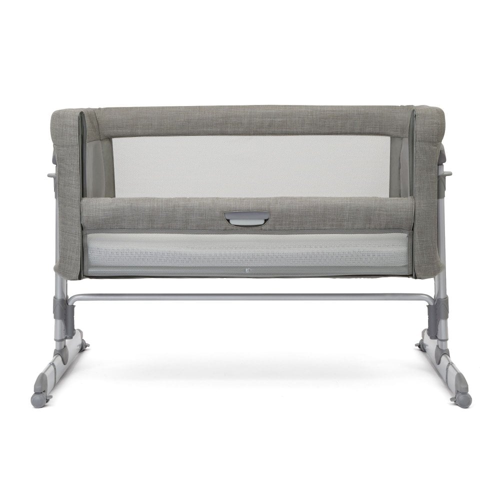 Joie Roomie Glide Bedside Crib - Foggy Grey 5
