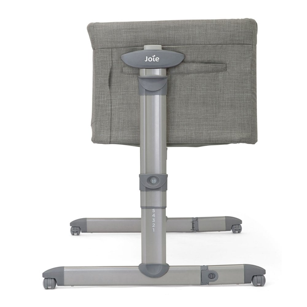 Joie Roomie Glide Bedside Crib - Foggy Grey 9
