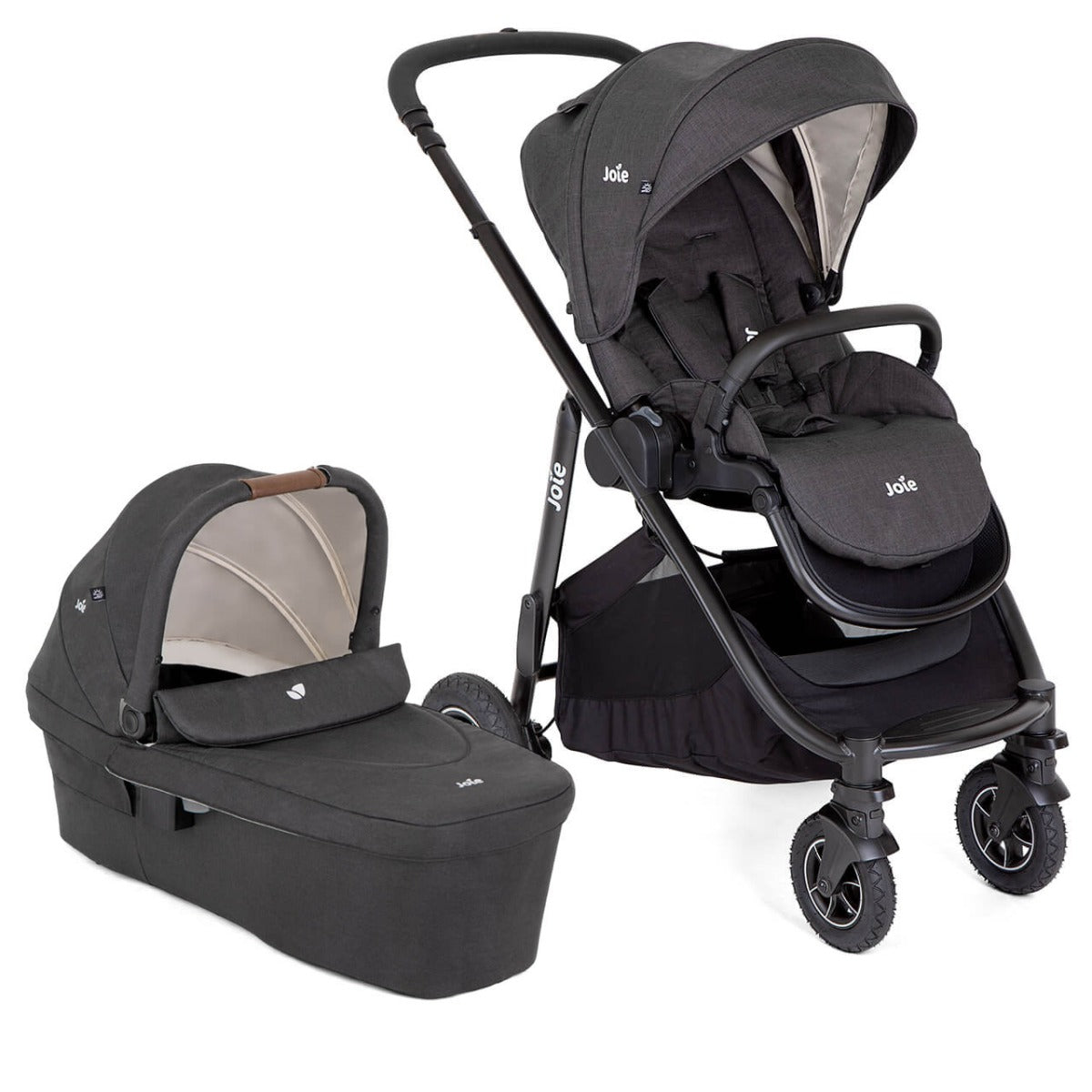 Joie Versatrax + i-Snug 2 Travel System Bundle - Shale 2