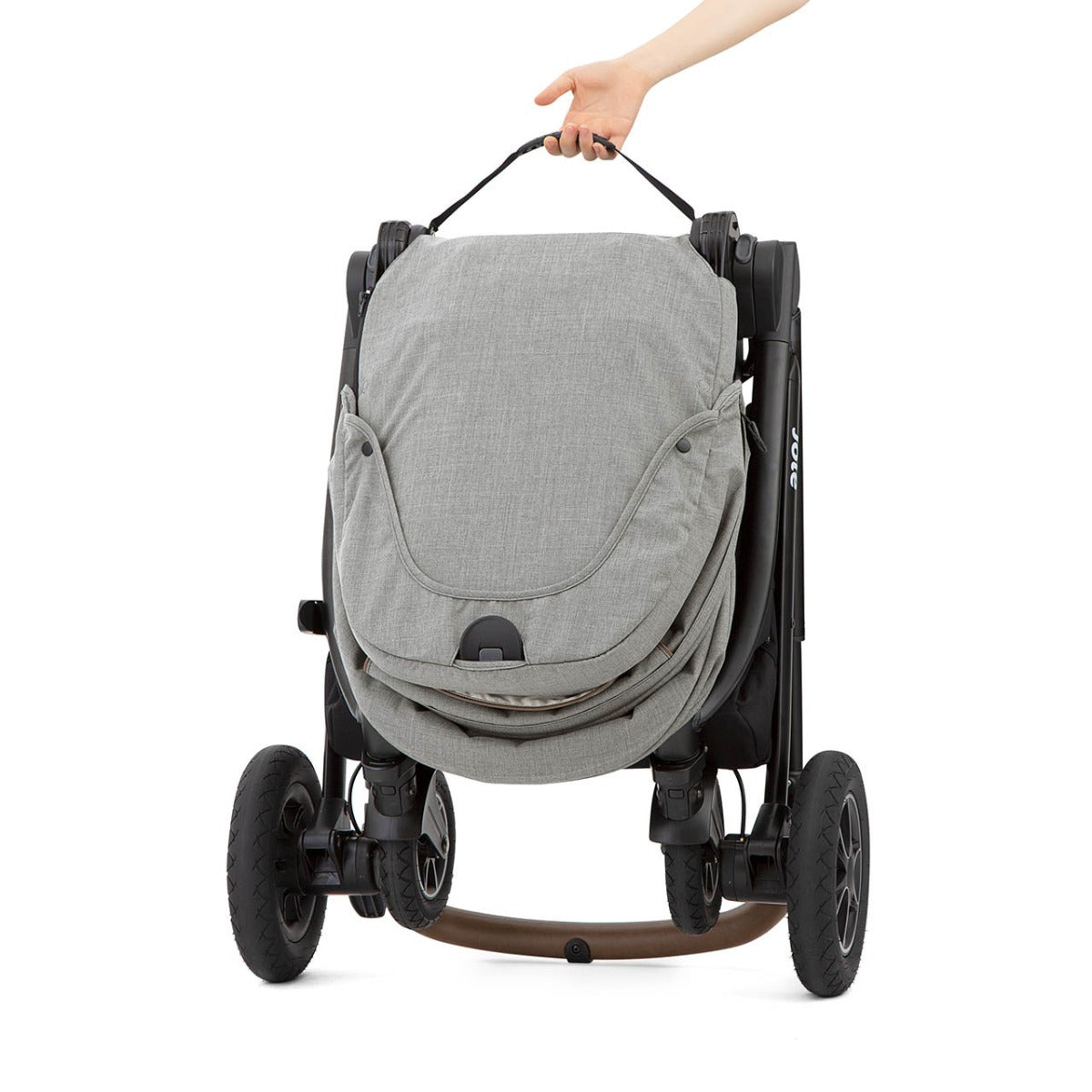 Joie Versatrax + i-Snug 2 Travel System Bundle - Pebble 11