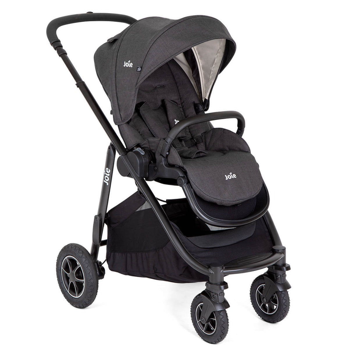 Joie Versatrax with Ramble XL Carrycot - Shale 8