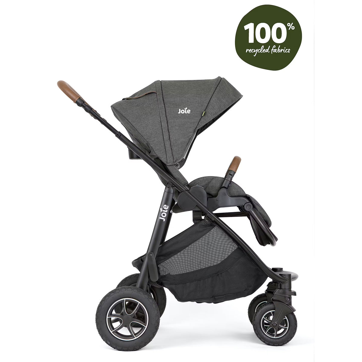 Joie Versatrax Trio Travel System Bundle - Shell Grey 12