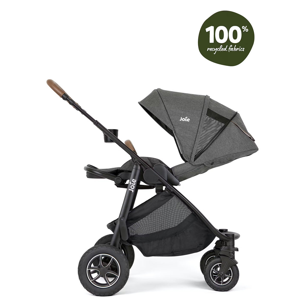 Joie Versatrax Trio On The Go Encore Travel System Bundle - Shell Grey 19
