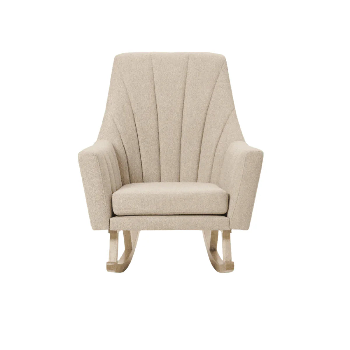 Tutti Bambini Jonah Rocking Chair & Foot Stool - Stone